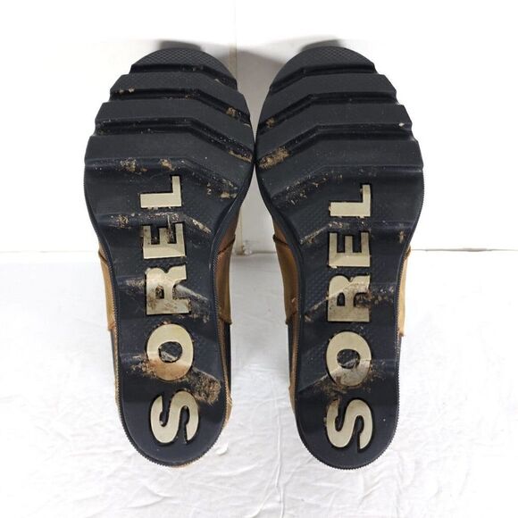 Sorel Women's Joan of Arctic II US7,5 Tan Leather Waterproof Wedge Chelsea Boot - Picture 12 of 13